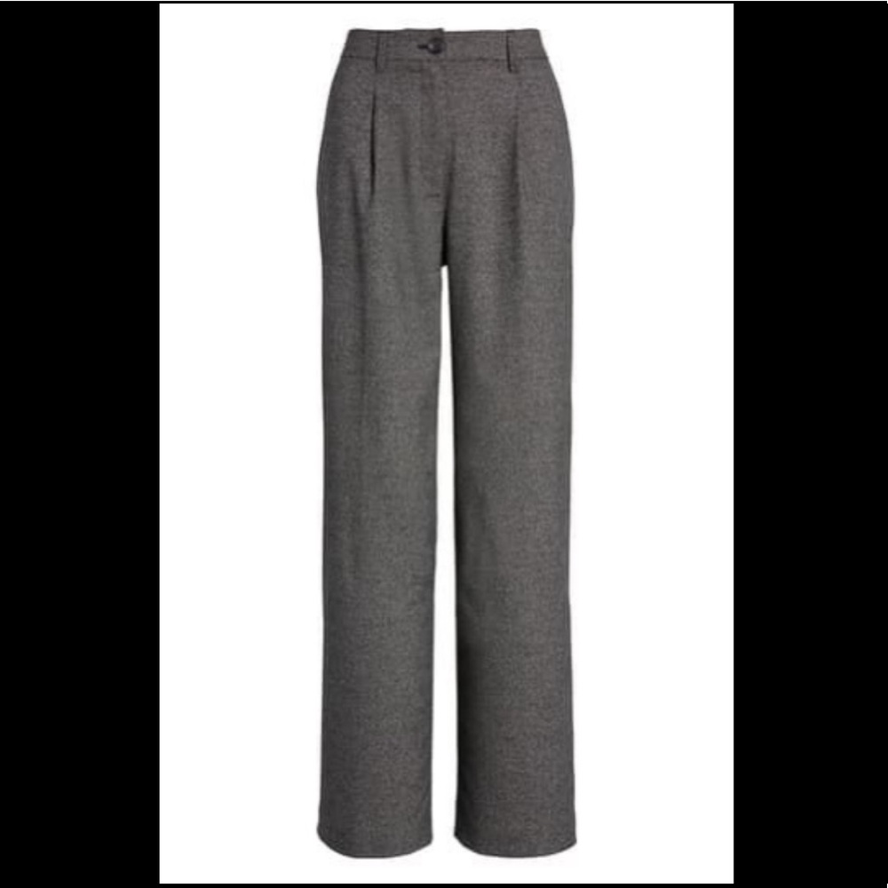 Wide leg trousers